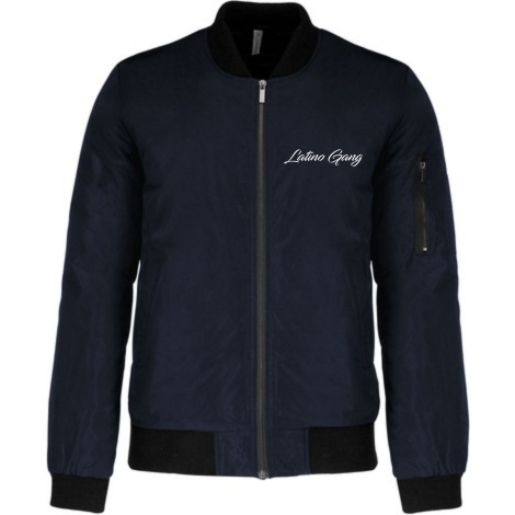 Latino Gang - Navy Broderie Signature